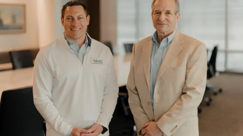 (l-r) Vince Kuchar, president, RMC Global and David Wechsler, president and CEO, ABS Group