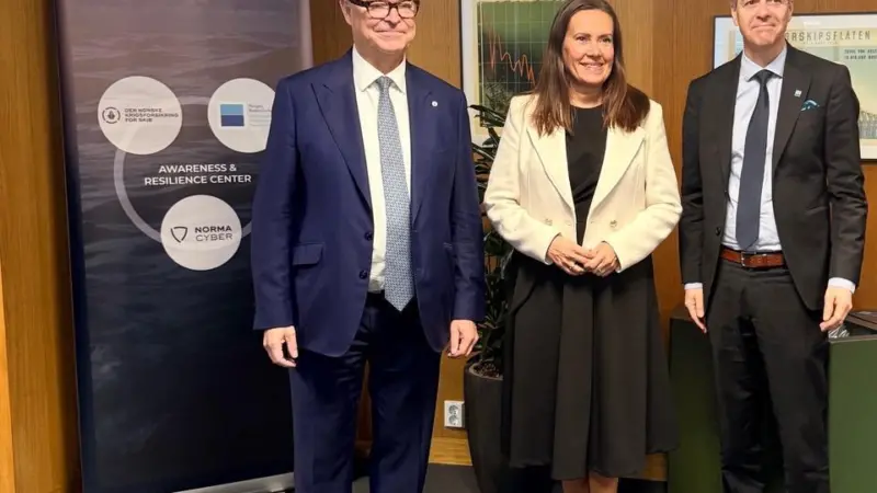 Norwegian authorities, represented by Minister of Fisheries and Ocean Policy, Marianne Sivertsen Næss, and the Norwegian Shipowners’ Association, represented by CEO Knut Arild Hareide