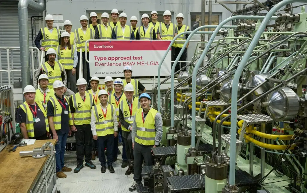 Everllence has completed TAT for its ammonia engine, advancing zero-carbon propulsion towards commercial deployment