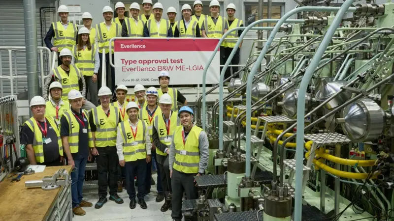 Everllence has completed TAT for its ammonia engine, advancing zero-carbon propulsion towards commercial deployment