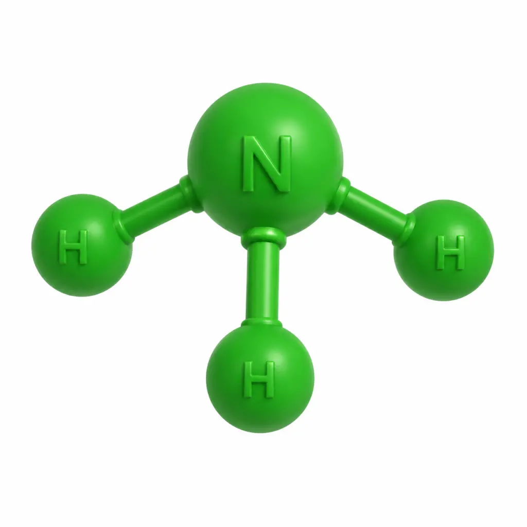 green ammonia molecule