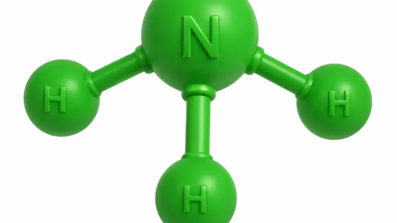 green ammonia molecule