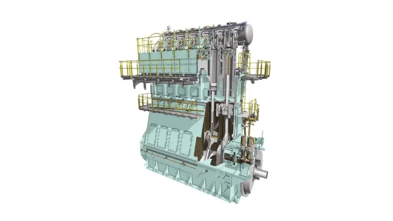 WinGD 6X82 low-speed engine