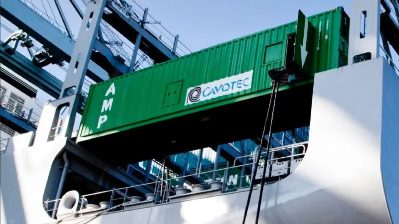 Cavotec retrofitting vessels with shorepower technology