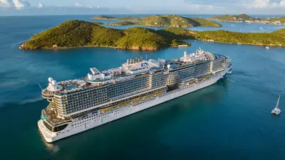 A Carnival cruise ship