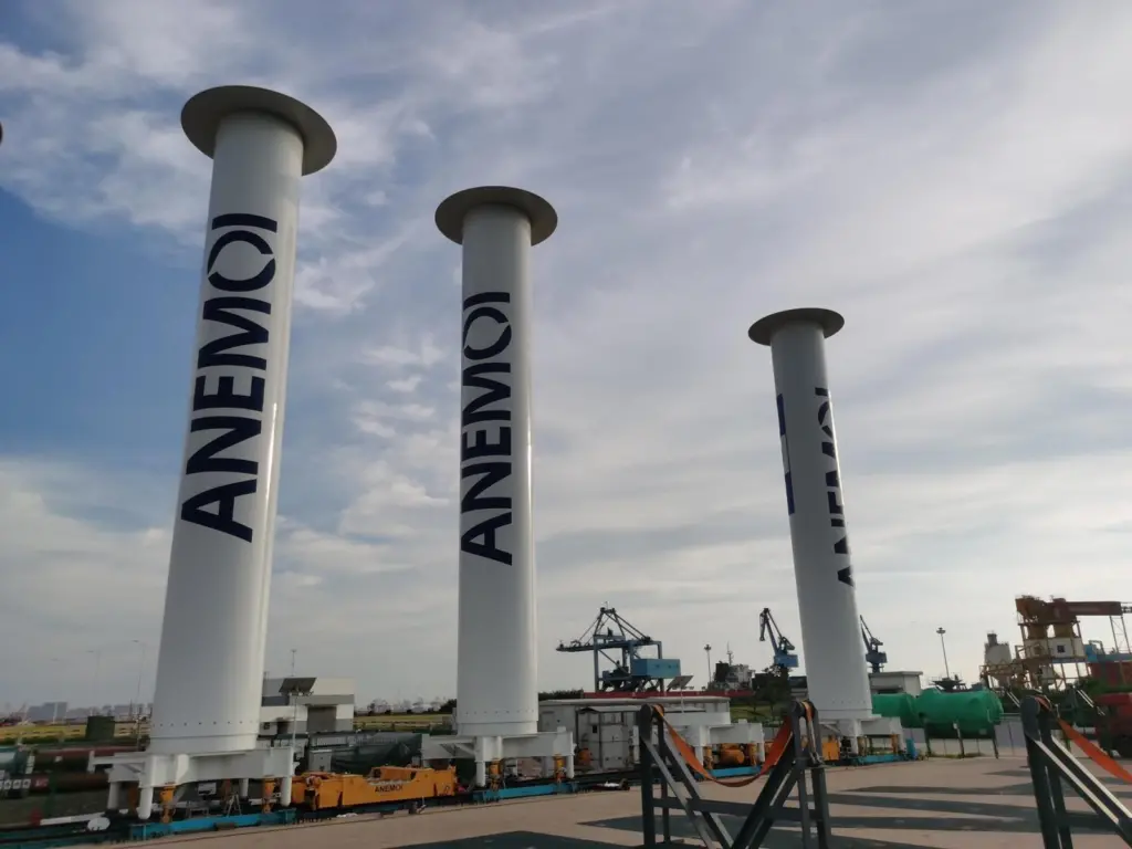 Three Anemoi Rotor Sails