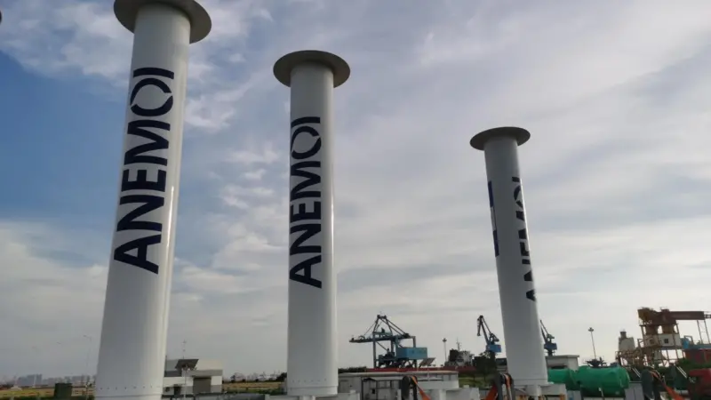 Three Anemoi Rotor Sails