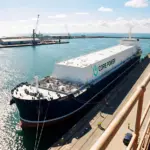 Render of a CORE POWER 300 MWe FNPP preparing for operations