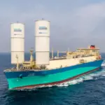 LNG carrier equipped with two Wind Challenger units