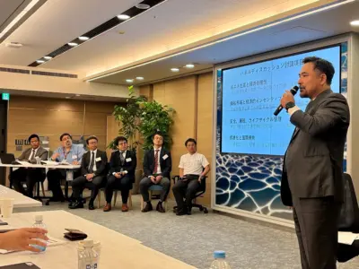 Speakers at a WAPS seminar