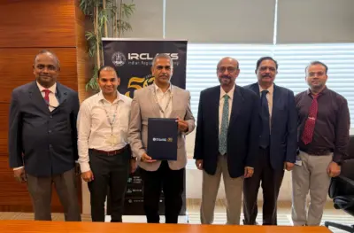 IRS presenting the Type Approval certificate to Medha Energy Solutions