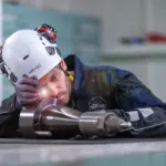 WinGD engineer at work