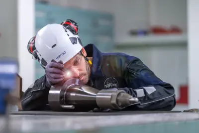 WinGD engineer at work