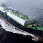 SHI VLEC at sea